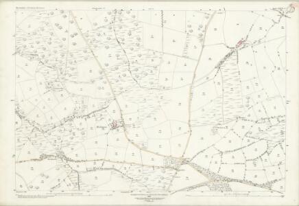 Devon LXXVI.3 (includes: Inwardleigh; Okehampton Hamlets) - 25 Inch Map