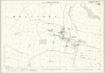 Northamptonshire XLII.15 (includes: Catesby; Hellidon; Priors Marston) - 25 Inch Map