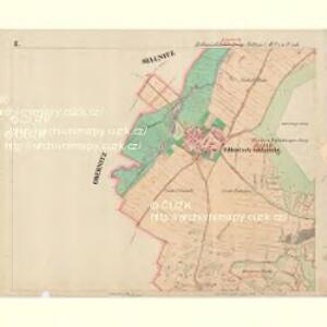 Böhm: Schlattnig - c0978-1-002 - Kaiserpflichtexemplar der Landkarten des stabilen Katasters
