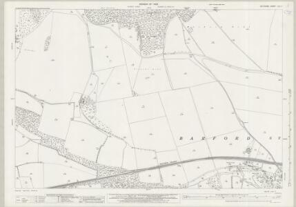 Wiltshire LXV.7 (includes: Barford St Martin; Dinton) - 25 Inch Map