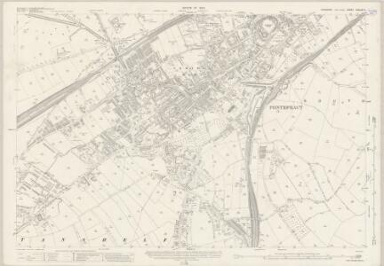 Yorkshire CCXLIX.4 (includes: Pontefract) - 25 Inch Map