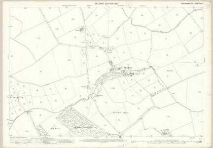 Northumberland (Old Series) XXII.5 (includes: Chathill; Elford; Fleetham; Newham; Swinhoe; Tughall) - 25 Inch Map