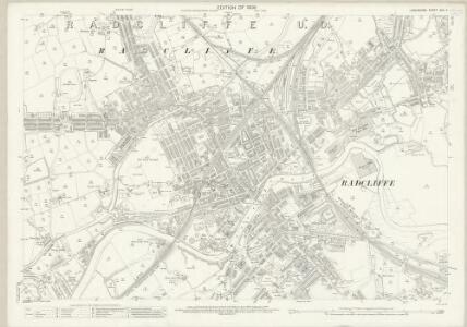 Lancashire XCV.4 (includes: Radcliffe) - 25 Inch Map