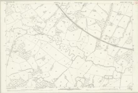 Sussex XXIX.8 (includes: Burwash; Ticehurst) - 25 Inch Map