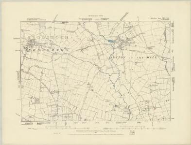 Derbyshire LIII.NW - OS Six-Inch Map