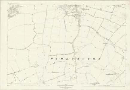 Northamptonshire LII.11 (includes: Hackleton) - 25 Inch Map
