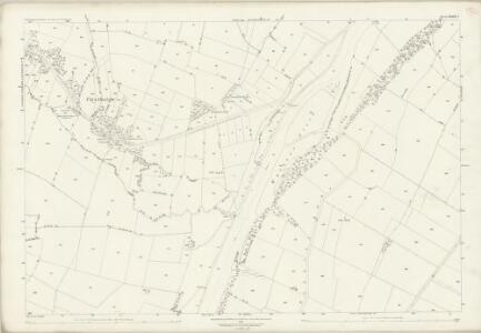 Nottinghamshire XXXIX.7 (includes: Caythorpe; East Bridgford; Gunthorpe; Hoveringam; Kneeton) - 25 Inch Map