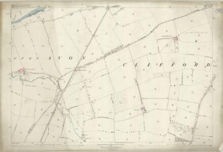 Gloucestershire II.13 (includes: Clifford Chambers; Luddington; Milcote; Weston on Avon) - 25 Inch Map