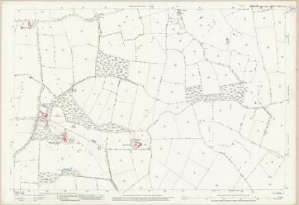Yorkshire CLXXIII.13 (includes: Bilton In Ainsty; Healaugh; Long Marston; Walton; Wighill) - 25 Inch Map