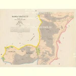 Gross Wosnalitz - c5537-1-003 - Kaiserpflichtexemplar der Landkarten des stabilen Katasters