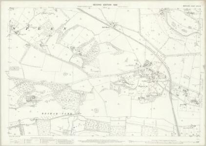 Berkshire XXXIV.16 (includes: Newbury; Shaw Cum Donnington; Speen) - 25 Inch Map