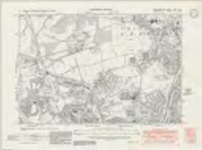 Hertfordshire XLVI.NW - OS Six-Inch Map