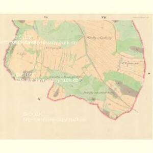 Woleschna Böhmisch (Woleschna Česka) - m0390-1-005 - Kaiserpflichtexemplar der Landkarten des stabilen Katasters