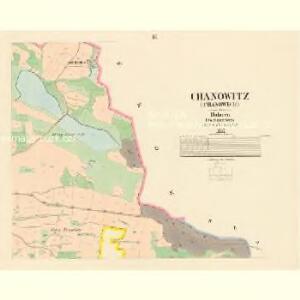 Chanowitz (Chanowice) - c2474-1-003 - Kaiserpflichtexemplar der Landkarten des stabilen Katasters