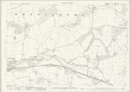 Yorkshire CXII.6 (includes: Bentham; Melling With Wrayton; Tatham; Wennington) - 25 Inch Map