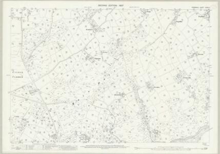 Cornwall LXXXI.11 (includes: St Keverne) - 25 Inch Map