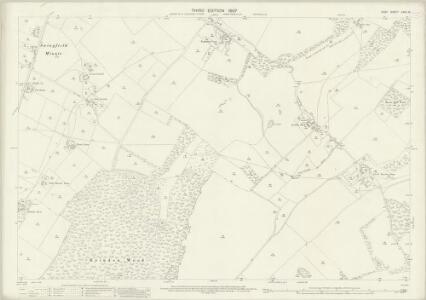 Kent LXVII.10 (includes: Alkham; Hawkinge; Swingfield) - 25 Inch Map
