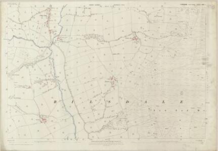 Yorkshire LVIII.1 (includes: Bilsdale Midcable) - 25 Inch Map