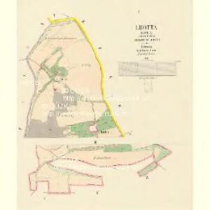 Lhotta (Lhota) - c1856-1-001 - Kaiserpflichtexemplar der Landkarten des stabilen Katasters