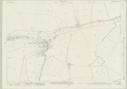 Wiltshire LXX.9 (includes: Bower Chalke; Ebbesbourne Wake) - 25 Inch Map
