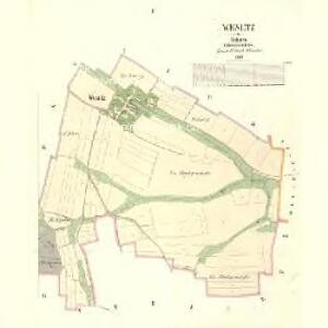 Wesetz - c8498-1-001 - Kaiserpflichtexemplar der Landkarten des stabilen Katasters