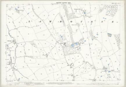 Essex (1st Ed/Rev 1862-96) LVIII.14 (includes: Lambourne) - 25 Inch Map