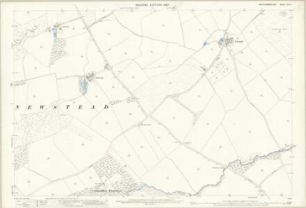Northumberland (Old Series) XXI.11 (includes: Ellingham; Newstead) - 25 Inch Map