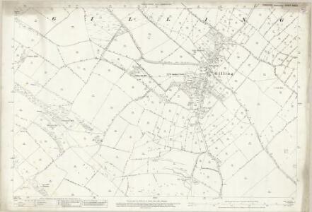 Yorkshire XXXIX.1 (includes: Gilling) - 25 Inch Map