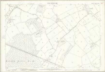 Suffolk LXXXI.3 (includes: Great Wenham; Hadleigh; Hintlesham; Little Wenham; Raydon) - 25 Inch Map