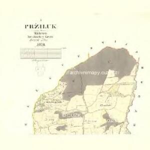 Pržiluk - m2468-1-001 - Kaiserpflichtexemplar der Landkarten des stabilen Katasters