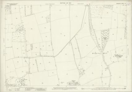 Berkshire V.14 (includes: Draycot Moor; Kingston Bagpuize; Longworth; Standlake) - 25 Inch Map
