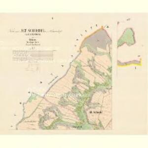 Alt Schiedel - c7317-1-001 - Kaiserpflichtexemplar der Landkarten des stabilen Katasters