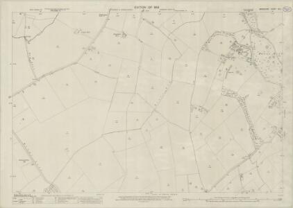 Berkshire XIII.1 (includes: Fernham; Great Coxwell; Little Coxwell; Longcott) - 25 Inch Map