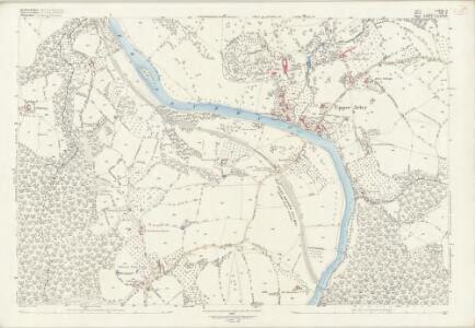 Staffordshire LXXIII.8 (includes: Kidderminster Foreign; Kinlet; Upper Arley) - 25 Inch Map