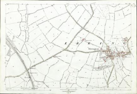 Gloucestershire VIII.9 (includes: Chipping Campden; Ebrington; Mickleton) - 25 Inch Map