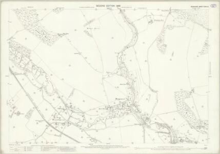 Berkshire XXXIV.12 (includes: Boxford; Shaw Cum Donnington; Speen; Winterbourne) - 25 Inch Map