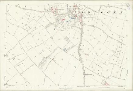 Warwickshire XL.15 (includes: Bishops Itchington; Chapel Ascote; Hodnell; Ladbroke) - 25 Inch Map
