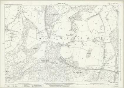 Sussex XLIII.7 (includes: Mountfield) - 25 Inch Map