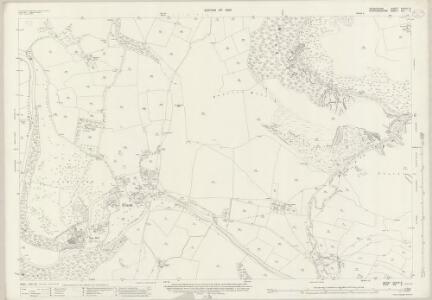 Derbyshire XXXVII.8 (includes: Blore with Swinscoe; Ilam; Thorpe; Tissington; Waterhouses) - 25 Inch Map