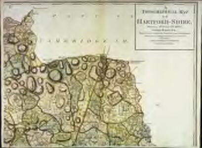 A topographical map of Hartford-Shire, 3