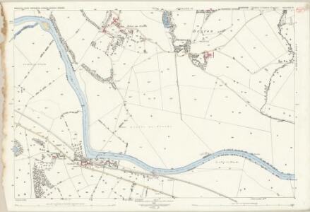 Shropshire XLII.10 (includes: Cound; Cressage; Leighton; Wroxeter) - 25 Inch Map