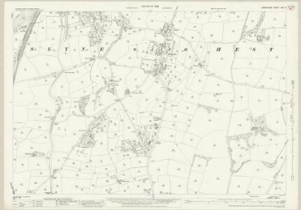 Lancashire XXX.3 (includes: Halton; Slyne With Hest) - 25 Inch Map