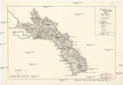 Carte des Berges Athos