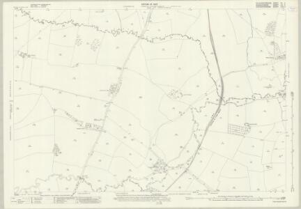 Gloucestershire XV.3 (includes: Batsford; Blockley; Stretton on Fosse; Todenham) - 25 Inch Map