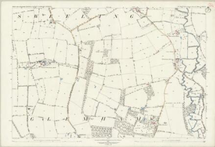 Suffolk XLIX.15 (includes: Benhall; Great Glemham; Rendham; Swefling) - 25 Inch Map
