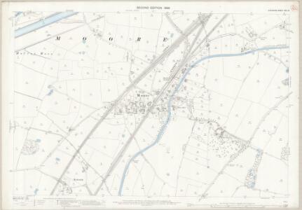 Cheshire XVI.14 (includes: Cuerdley; Daresbury; Moore; Norton; Penketh; Walton) - 25 Inch Map