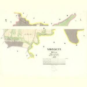 Wrzesetz - c8870-1-004 - Kaiserpflichtexemplar der Landkarten des stabilen Katasters