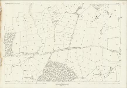 Nottinghamshire XXV.5 (includes: Laxton; Ossington) - 25 Inch Map