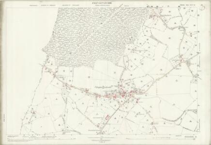 Wiltshire XLIV.14 (includes: Berkley; Chapmanslade; Corsley; Dilton Marsh; Selwood; Upton Scudamore) - 25 Inch Map