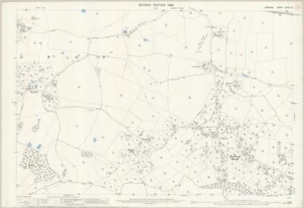Cheshire XLVIII.13 (includes: Beeston; Bunbury; Peckforton; Spurstow) - 25 Inch Map